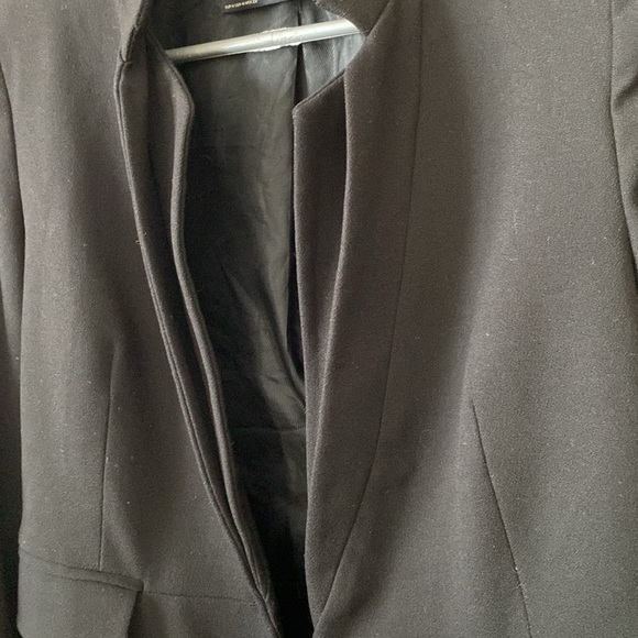 Zara long Black Blazer Jacket - Picture 5 of 6